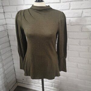 2 / $30.00 - RW&CO. Ladies Size Medium Brown Lightweight Mock Neck Sweater